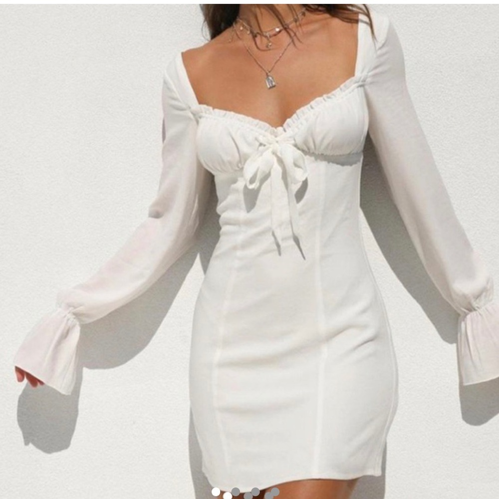 🤍 Tigermist orchard white dress🤍